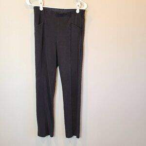 Athleta Siena Skinny Pant Womens 8 Black Elastic Waist